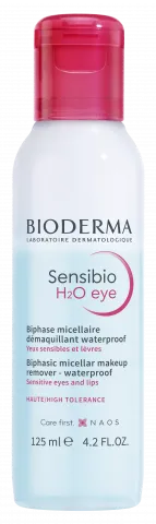BIODERMA Sensibio H2O eye อายรีมูฟเวอร์ เช็ดเมคอัพกันน้ำหมดจด พร้อมบำรุงผิวรอบดวงตาและริมฝีปาก