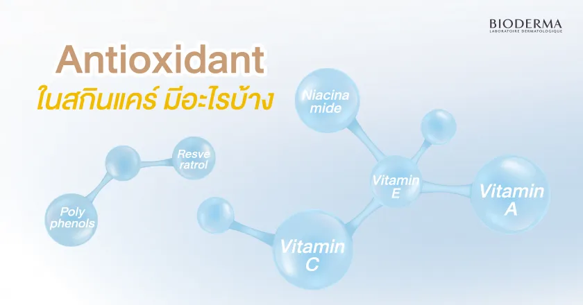 Antioxidant ในสกินแคร์ มีอะไรบ้าง