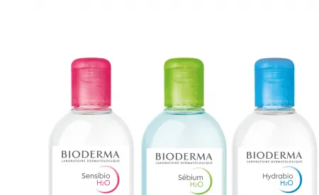 H2O micellar water bottles